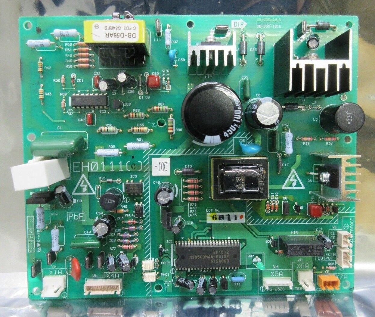 DIP EH0111(C)-10C Power Supply PCB EH0111 TEL Tokyo Electron Lithius Working - Image 2