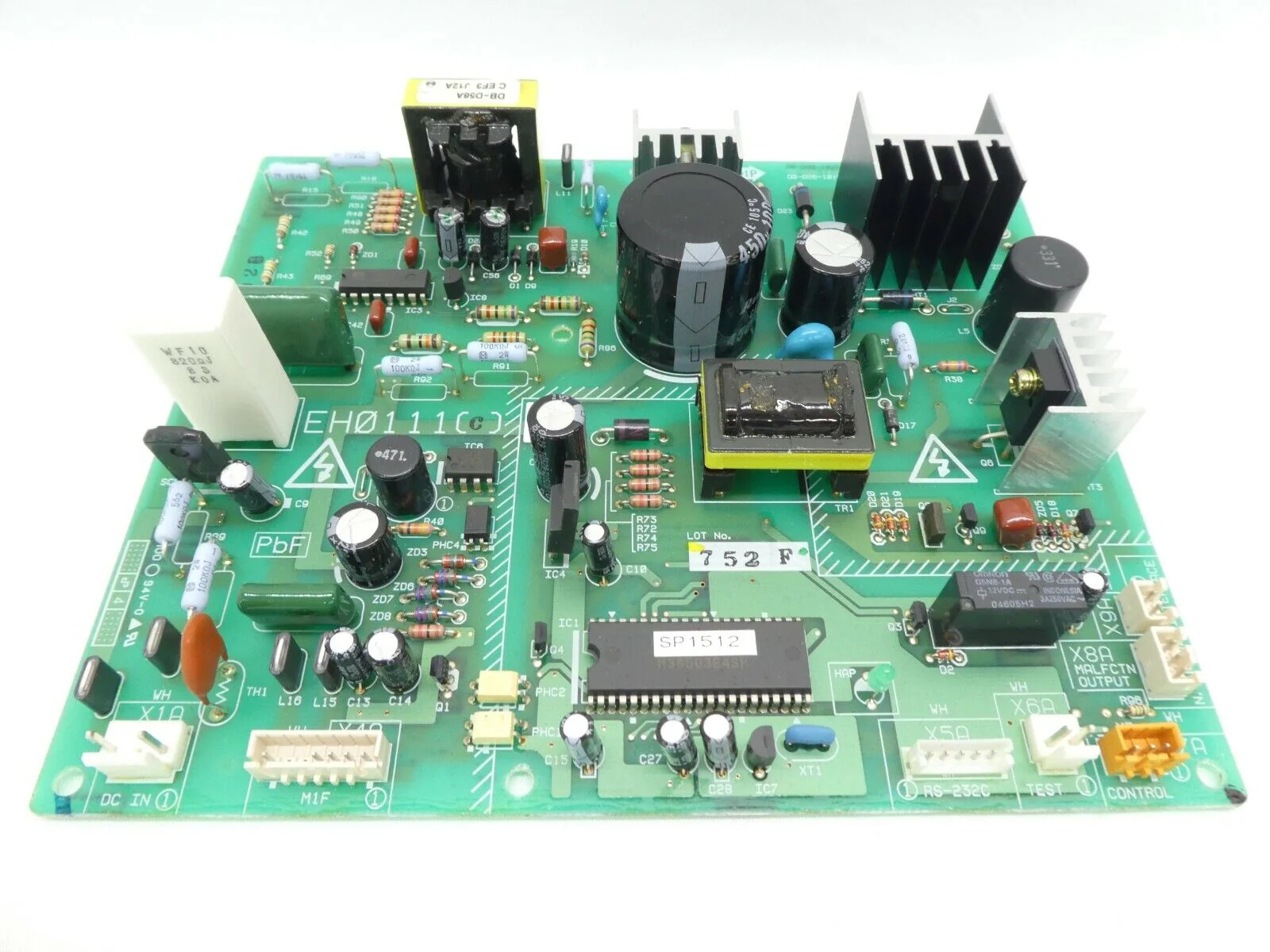 DIP EH0111(C)-7C Power Supply PCB EH0111 TEL Tokyo Electron Lithius Working - Image 9
