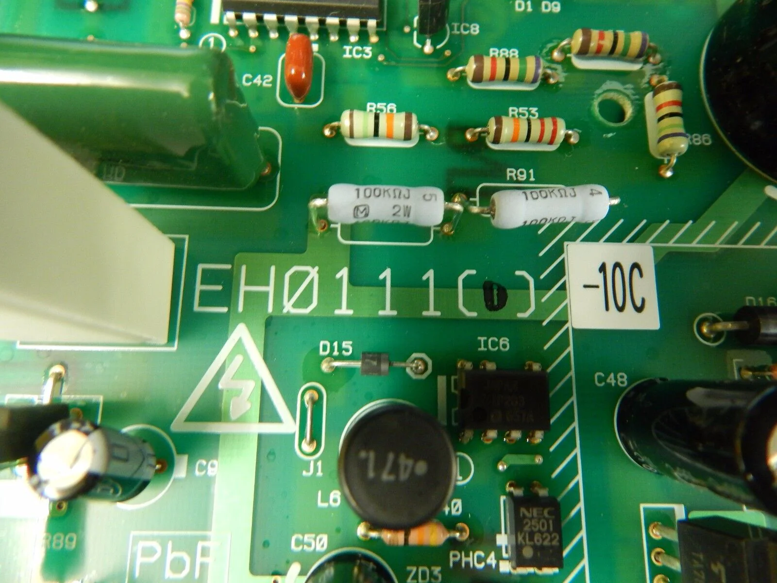 DIP EH0111(D)-10C Power Supply PCB EH0111 DB-D56-101E Working Spare - Image 9