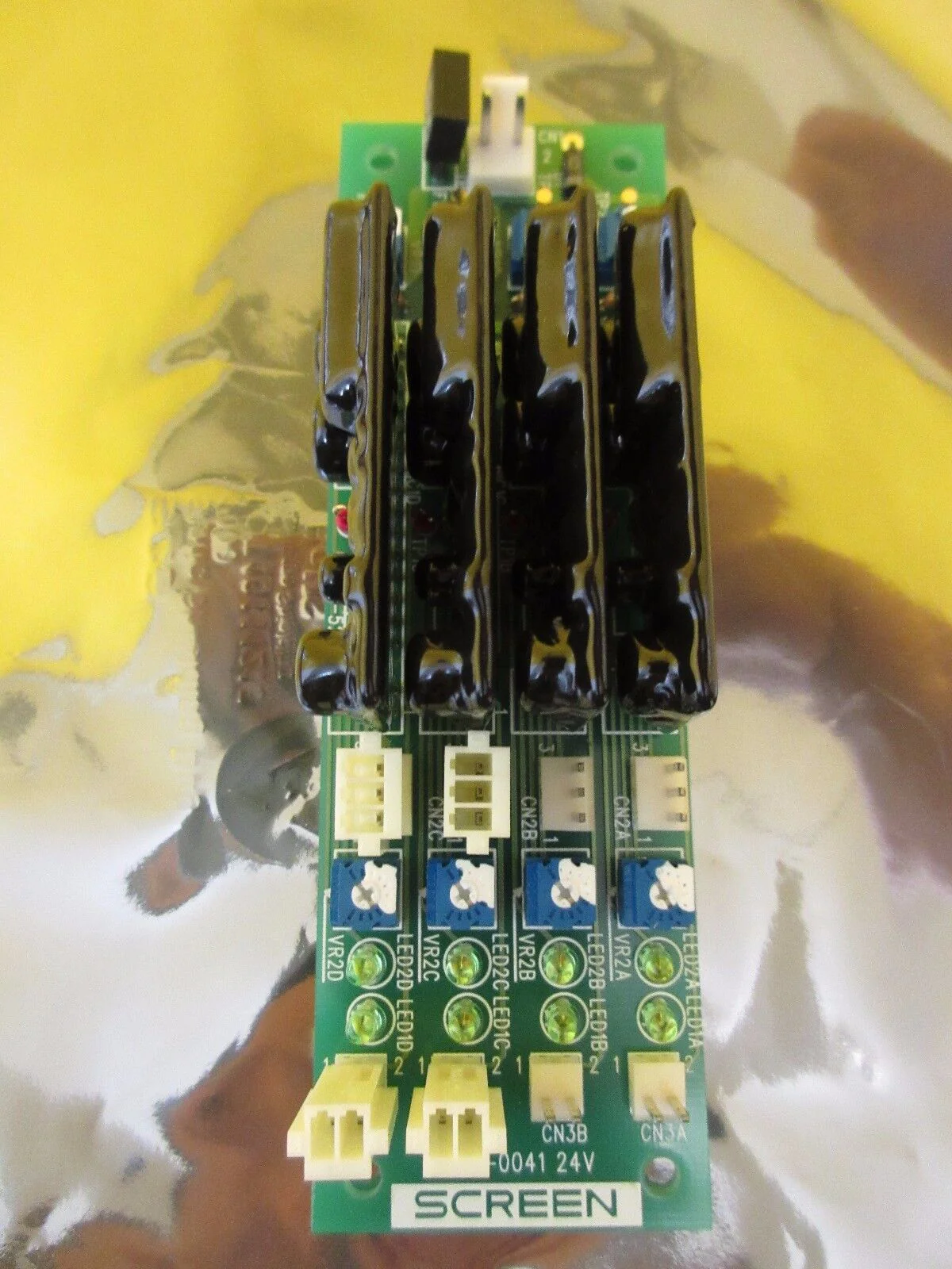 DNS Dainippon Screen DSLE-0041 24V Processor Board PCB 539-52358 Used Working - Image 3