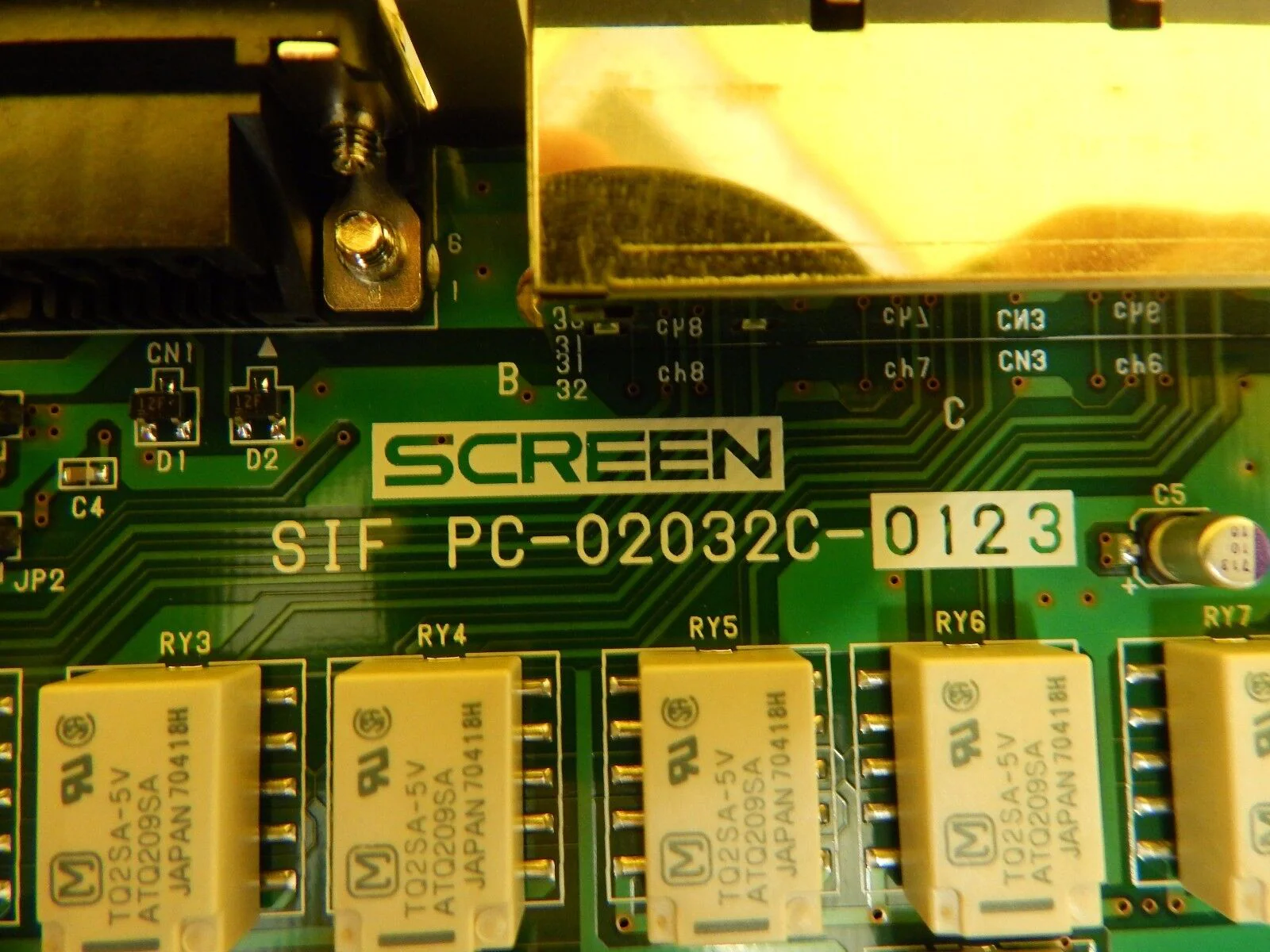 DNS Dainippon Screen PC-02032C-0123 SIF Interface VMEbus Card PCB SIF-A Used - Image 8