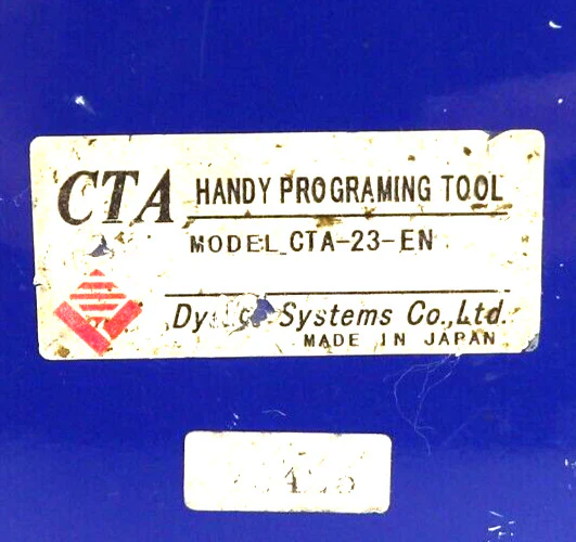 Dyadic Systems CTA-23-EN CTA Handy Programming Tool Automation Spare Surplus - Image 9