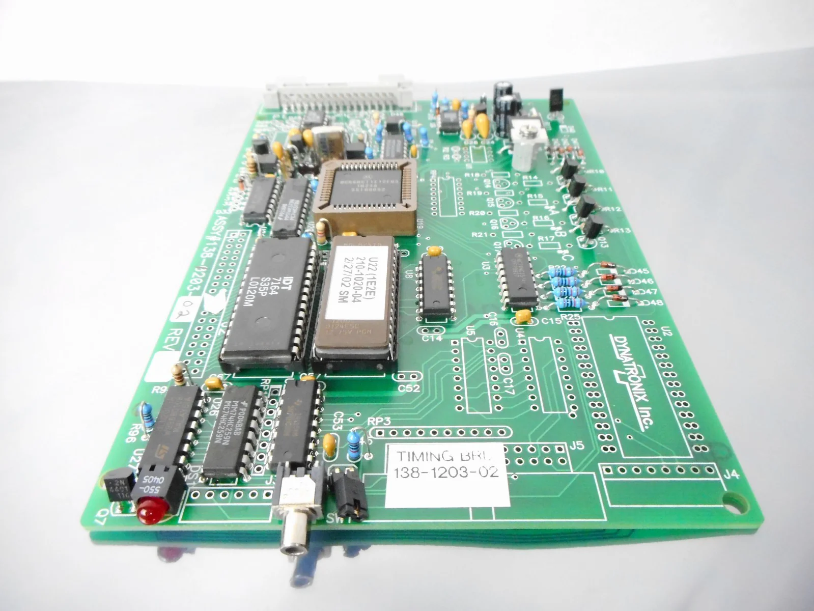 Dynatronix 138-1203-02 Timing Board PCB TIMING BRD Untested AS-IS - Image 5