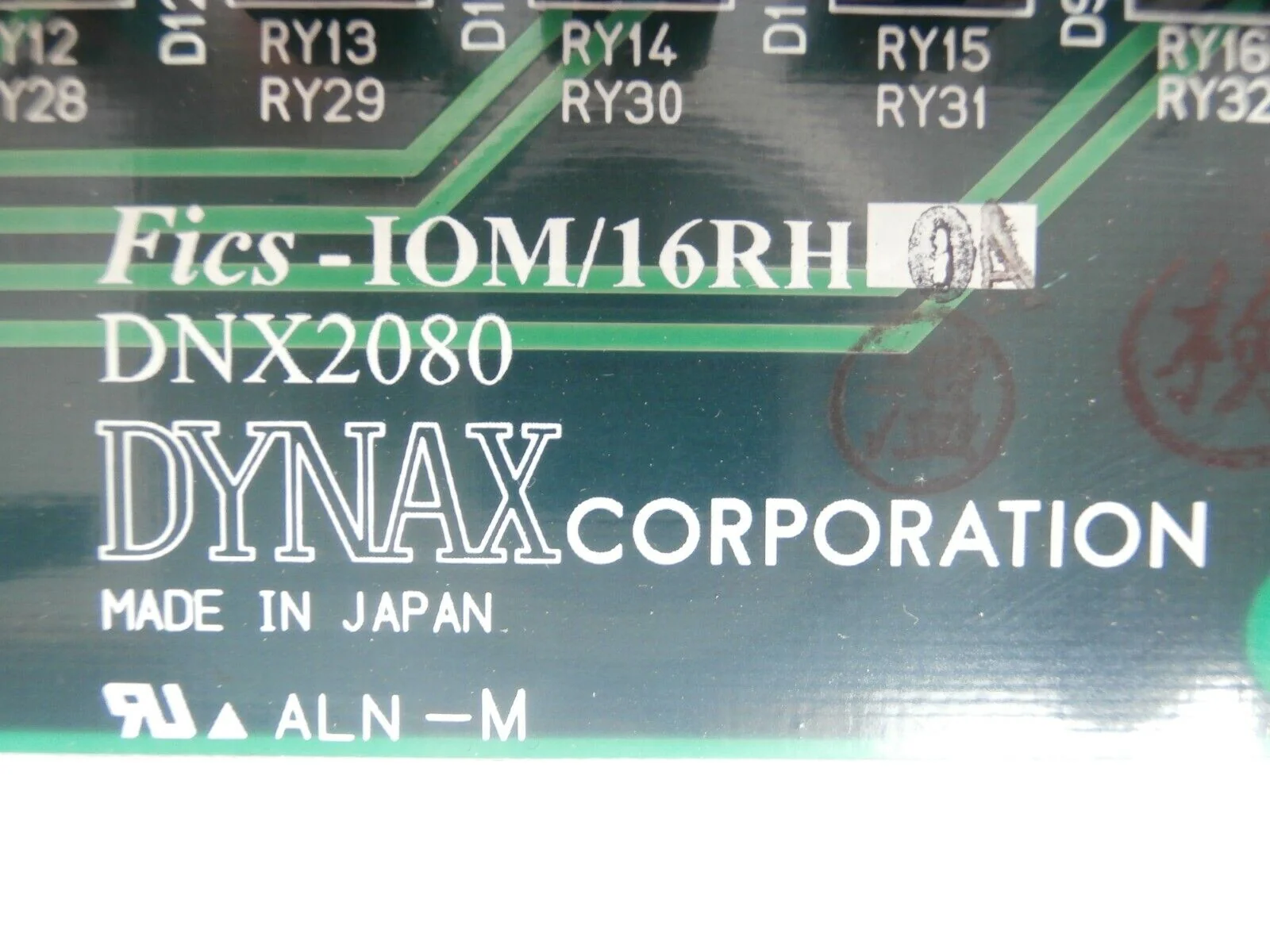 Dynax DNX2080 Terminal Relay Board PCB Fics-IOM/16RH0A TEL T-3044SS Working - Image 11