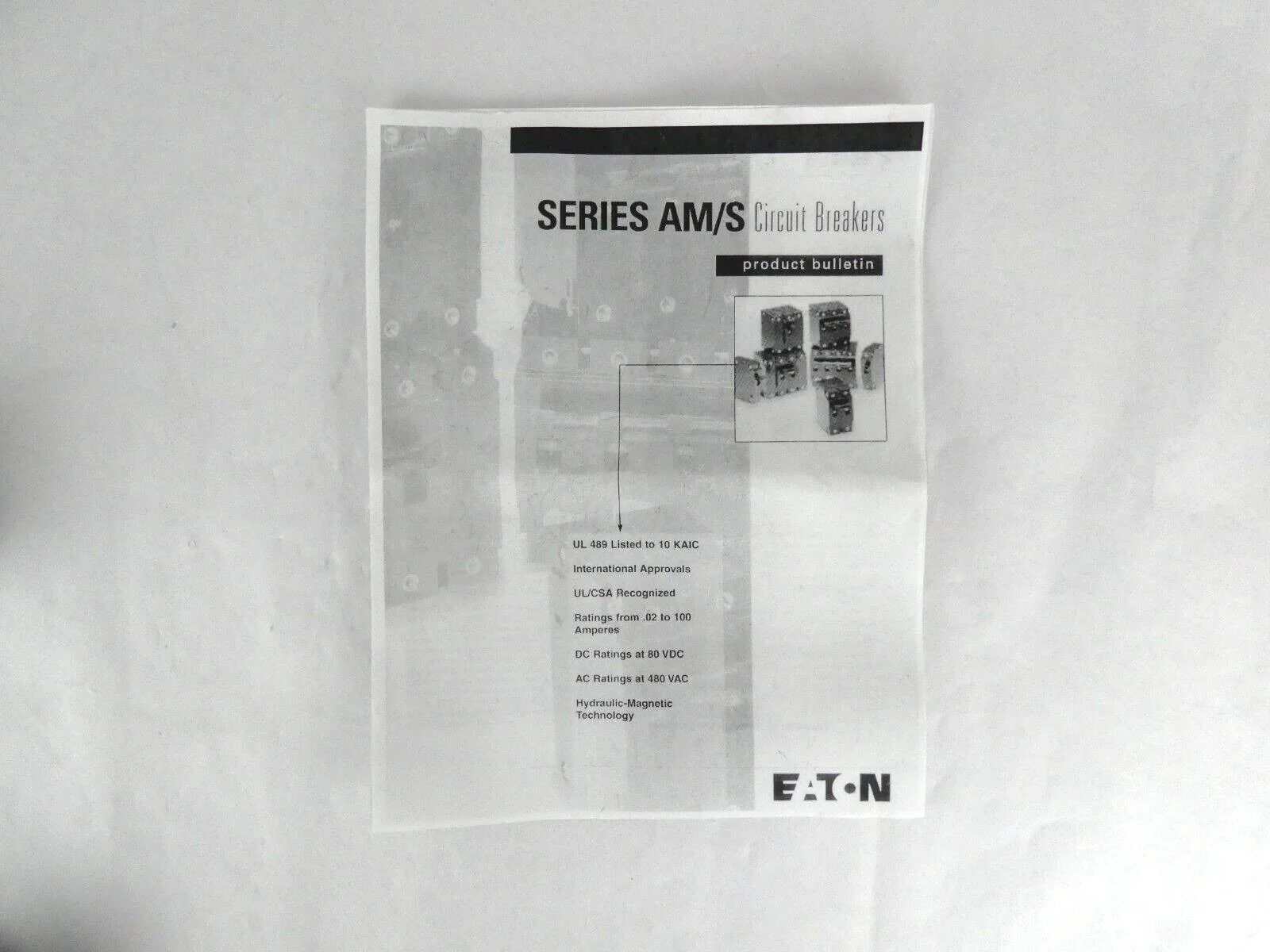 Eaton AM3S-Z243-7 Industrial Circuit Breaker AM/S Series Reseller Lot of 4 New - Image 8
