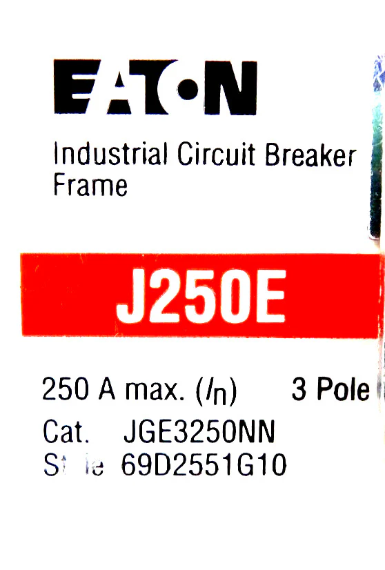 Eaton JGE3250NN Industrial Circuit Breaker J250E 69D2551G10 Lot of 4 Working - Image 7