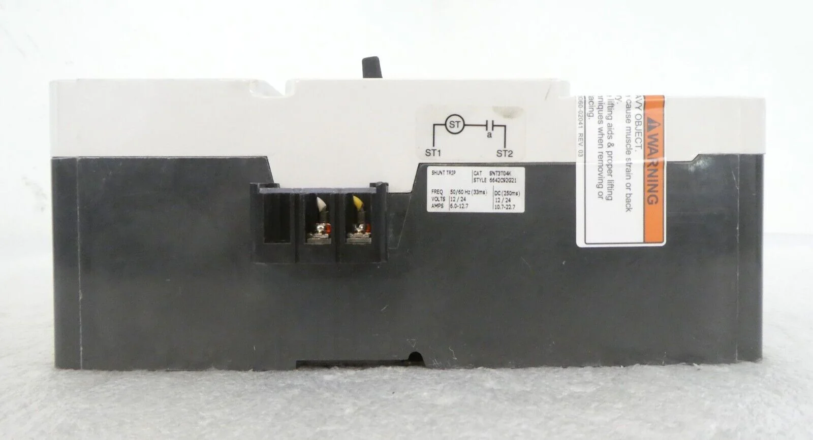 Eaton KD3400F Industrial Circuit Breaker Assembly KD 35k Working Spare Surplus - Image 3