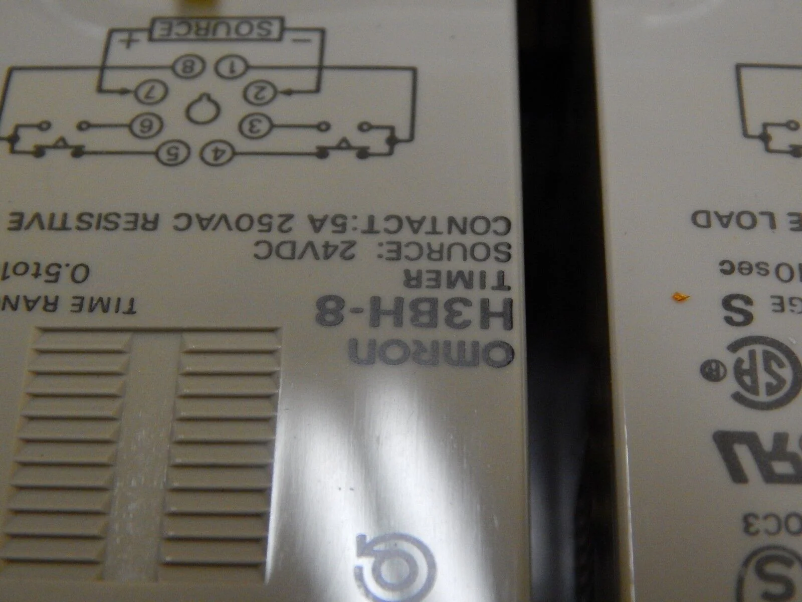 Ebara Vacuum Control Panel Interface Module Omron H3BH AMAT P5000 Used Working - Image 7