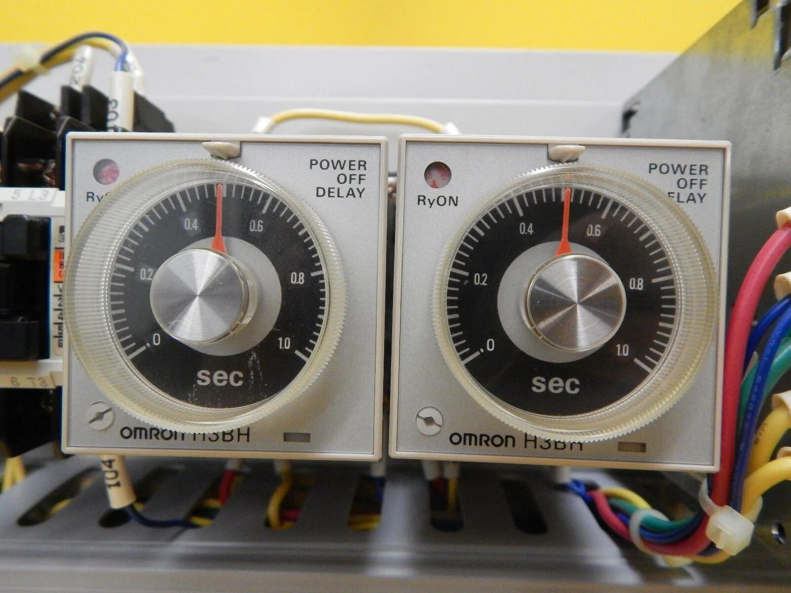 Ebara Vacuum Control Panel Interface Module Omron H3BH AMAT P5000 Used Working - Image 9