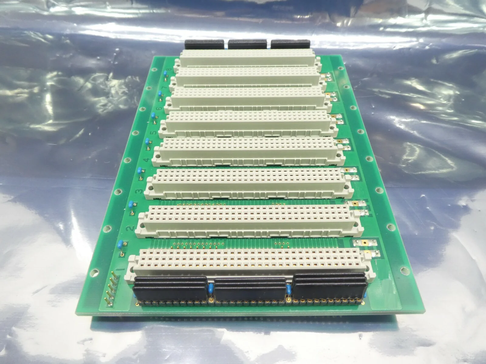 EBRAINS 650-VME8T Backplane PCB VMEBUS-J1 Nikon NSR FX-601F Working Surplus - Image 7