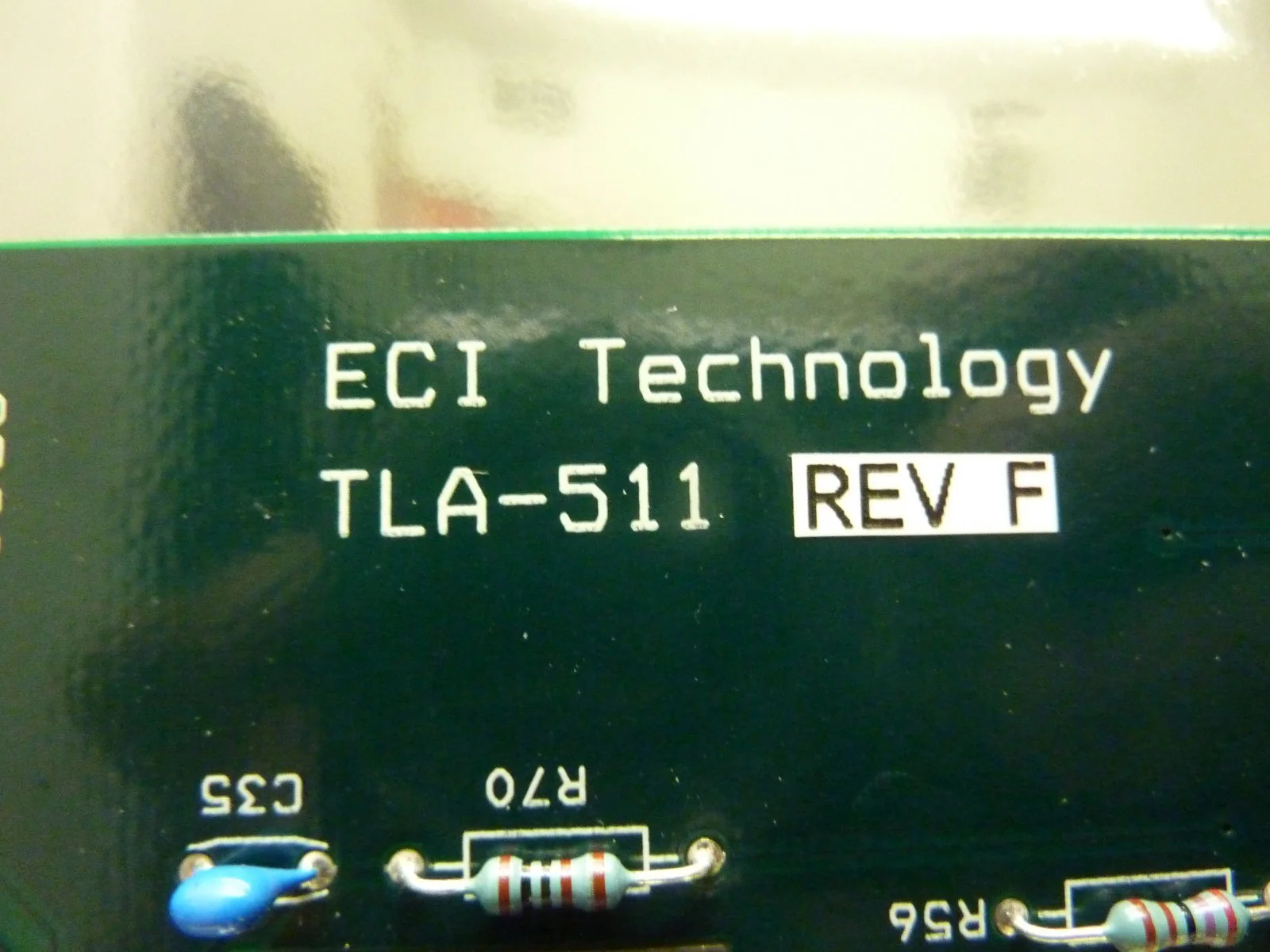 ECI Technology TLA-511 Interface Processor Board PCB Card QLC-5001 Used Working - Image 8