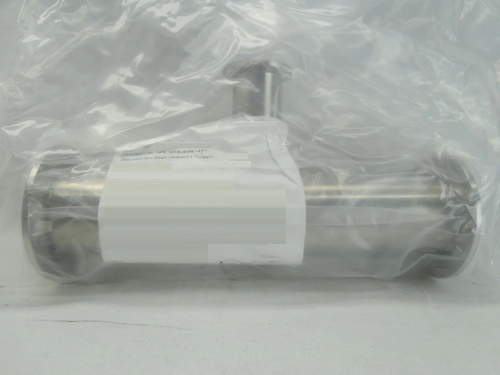 Edwards 8.5" Reducing T-Piece High Vacuum Tube Tee NW50 NW25 Refurbished - Image 7