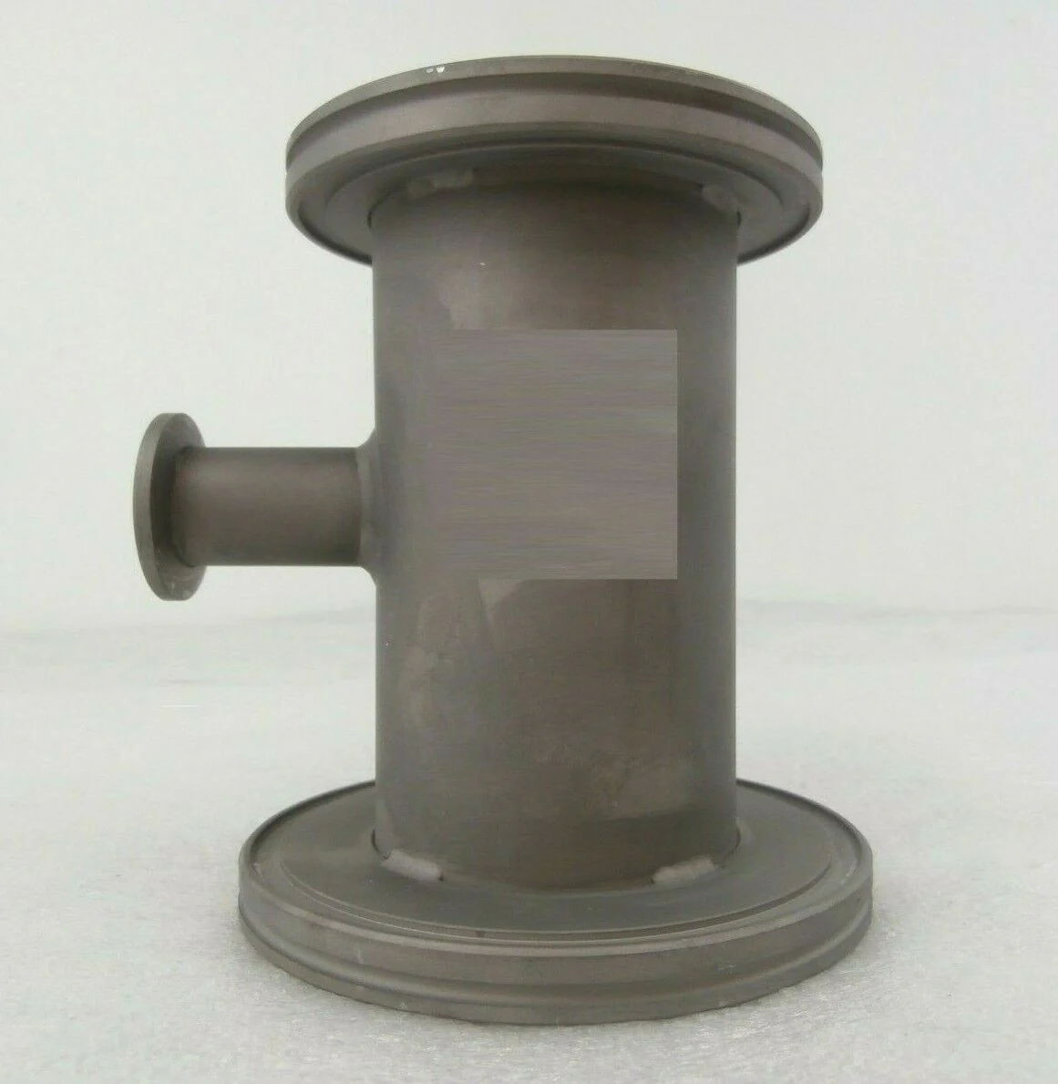 Edwards C5371 Straight Nipple Vacuum Adapter Tee ISO80 to ISO100 6" Working - Image 2