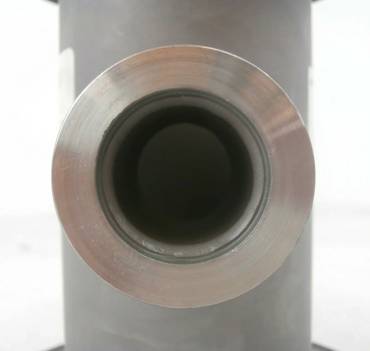 Edwards C5371 Straight Nipple Vacuum Adapter Tee ISO80 to ISO100 6" Working - Image 7