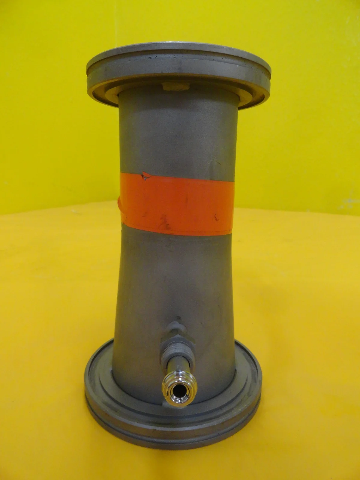 Edwards Conical Reducer Tee ISO80 to ISO63 ISO-K 4VCR and NW25 Copper Used - Image 8