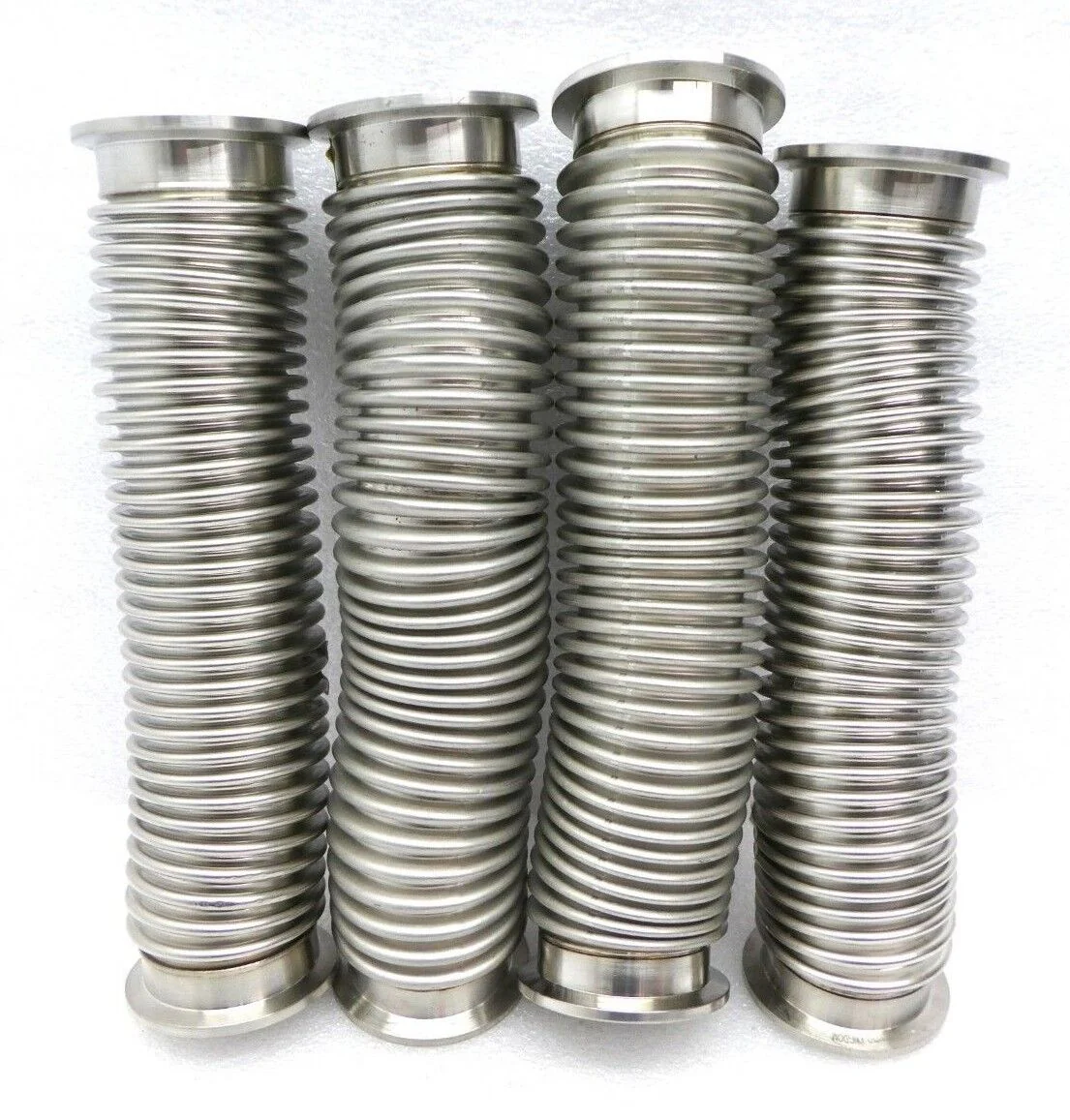 Edwards Flexible Bellows Vacuum Hose 8.5" NW40 KF40 Reseller Lot of 4 TPU Used - Image 2