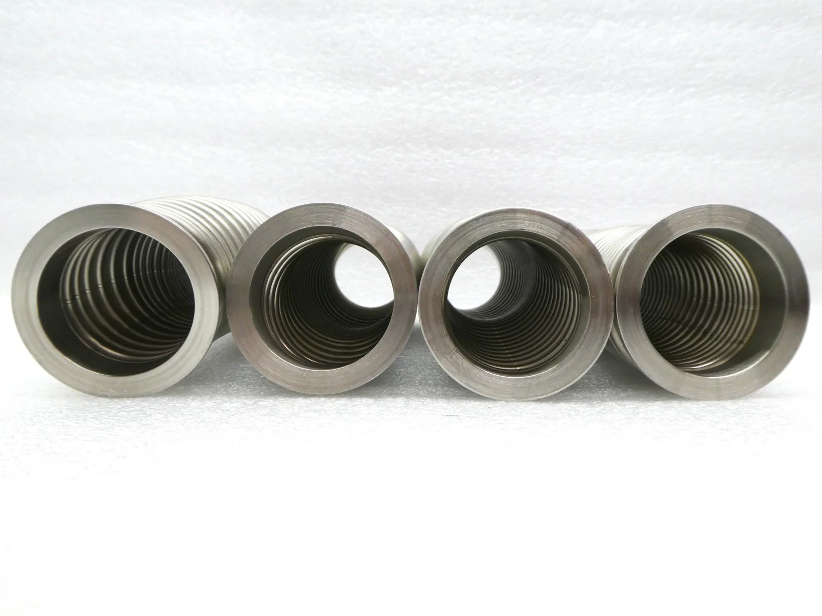 Edwards Flexible Bellows Vacuum Hose 8.5" NW40 KF40 Reseller Lot of 4 TPU Used - Image 4