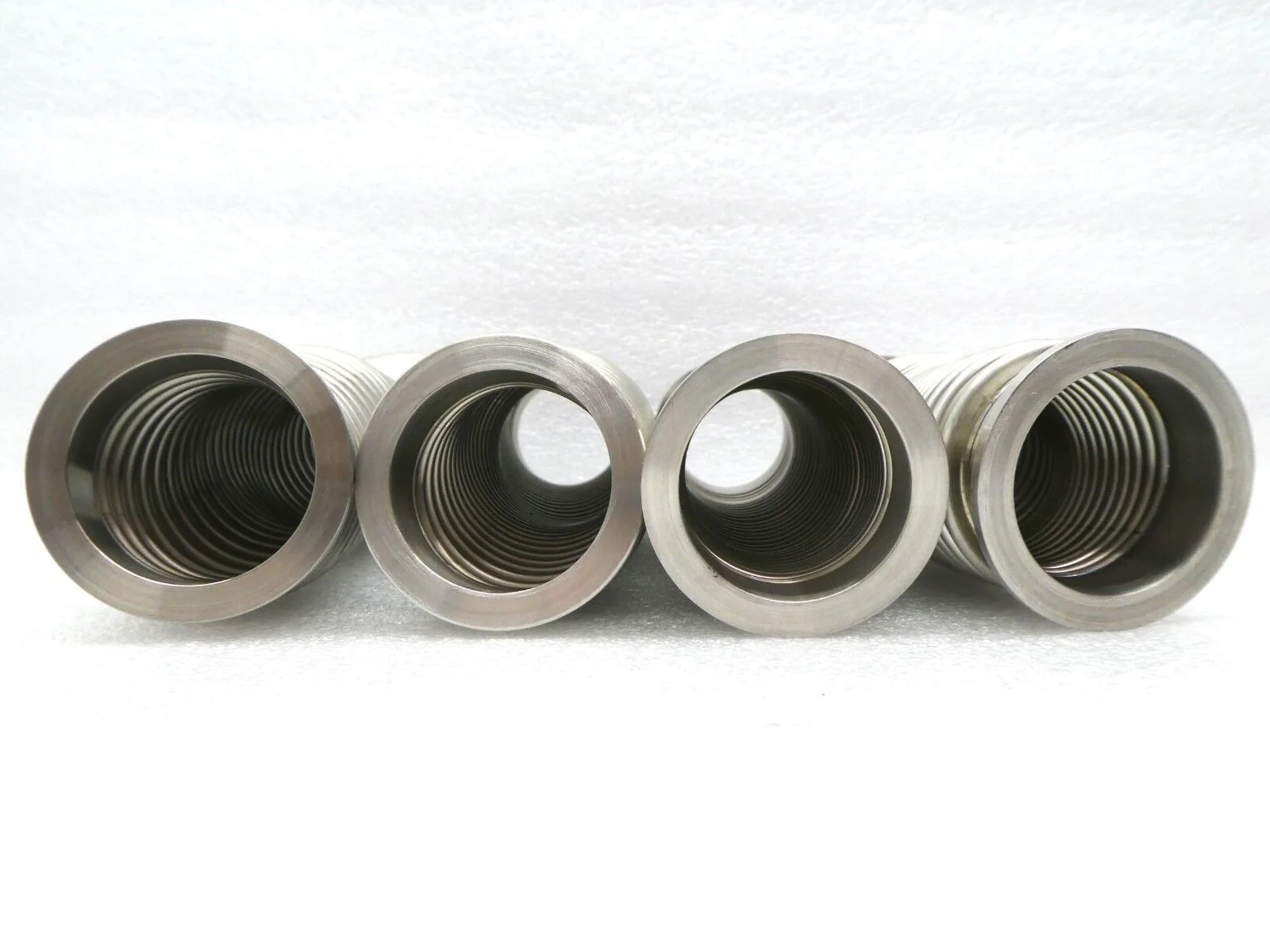 Edwards Flexible Bellows Vacuum Hose 8.5" NW40 KF40 Reseller Lot of 4 TPU Used - Image 5