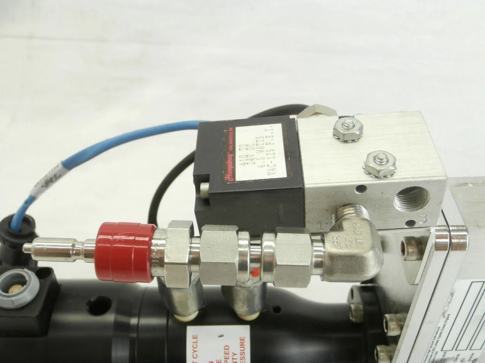 Edwards NGW415000 Pneumatic Vacuum Gate Valve Humphrey 410 70 Working Surplus - Image 9
