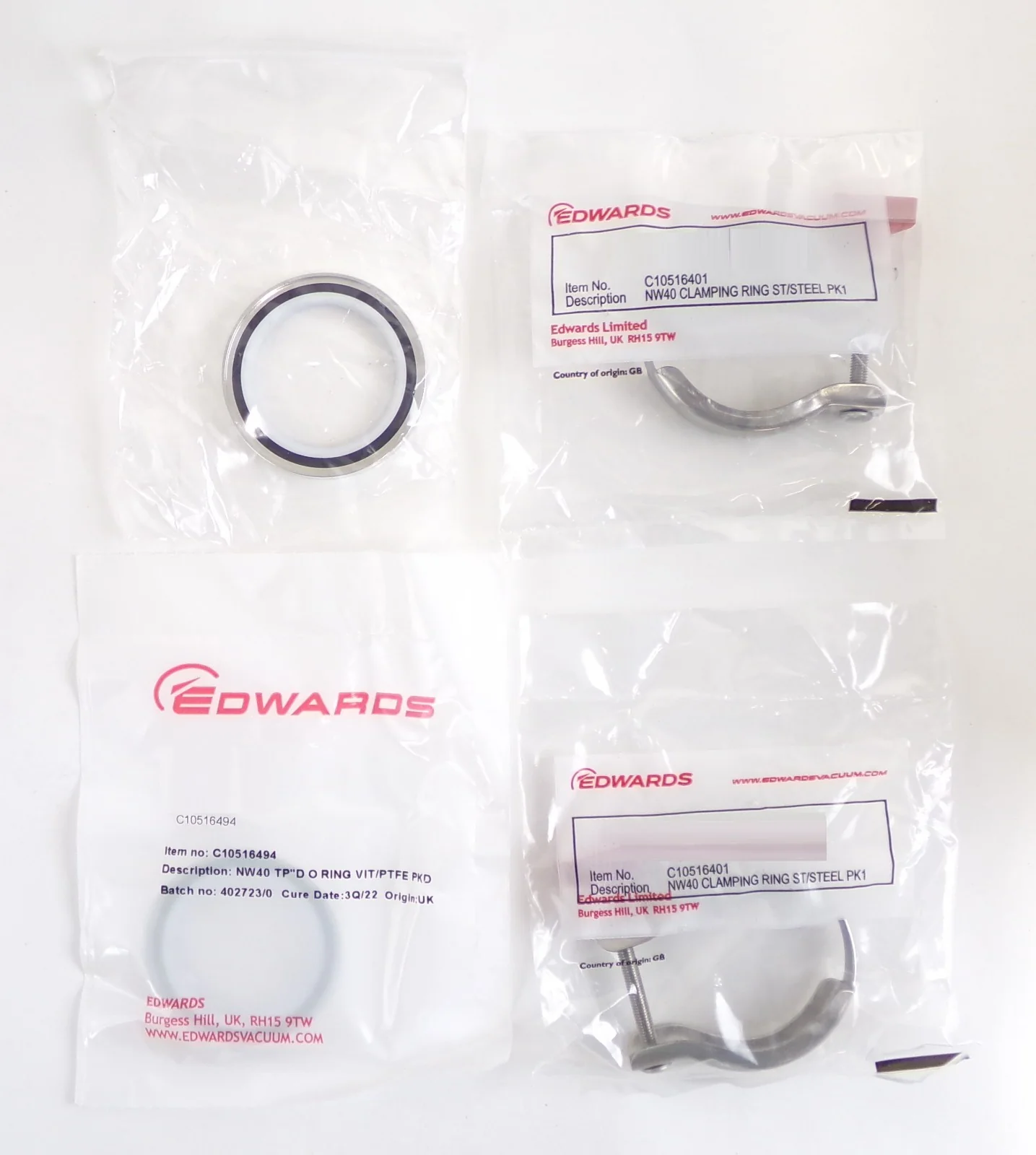 Edwards NRY6EZ000 iXH Check Valve and Elbow Kit New Surplus - Image 16