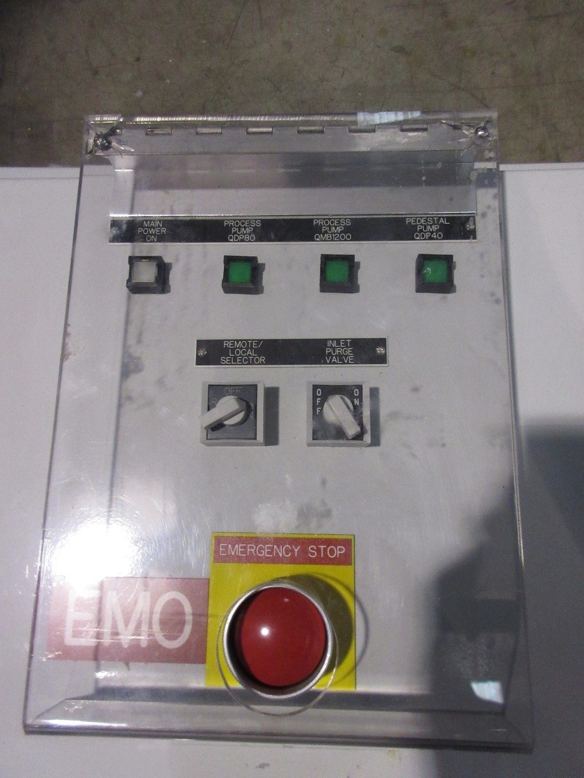 Edwards QDP80/QMB1200 Control Box Novellus Concept II Altus Used Working - Image 3