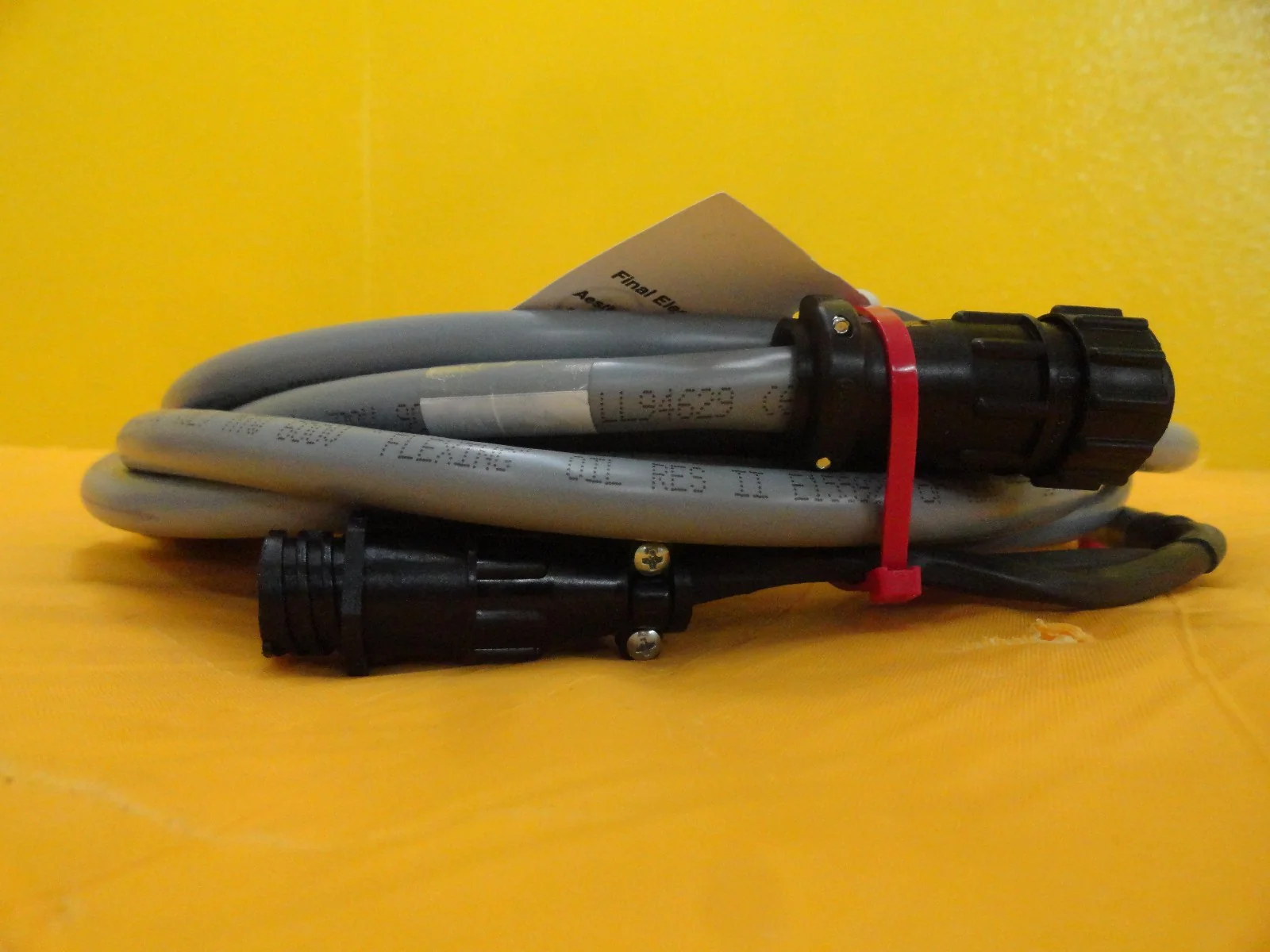 Edwards U20000447P Gate Valve to Pump Cable Assembly 19.5 Foot New - Image 6