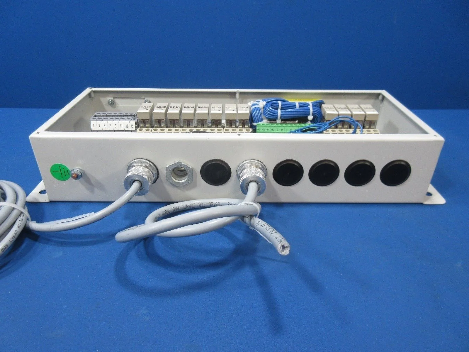 Edwards U20001152P Abatement Control Base Assembly NRY2QB101US GR-2-SN(S) used - Image 9