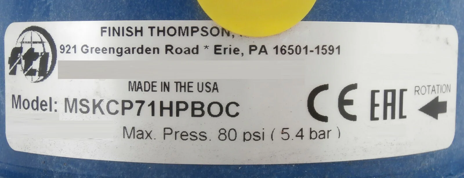 Edwards UKE26001063 TPU Drain Pump Assembly HDWRU MSKC5 MSKCP71HPBOC Working - Image 11