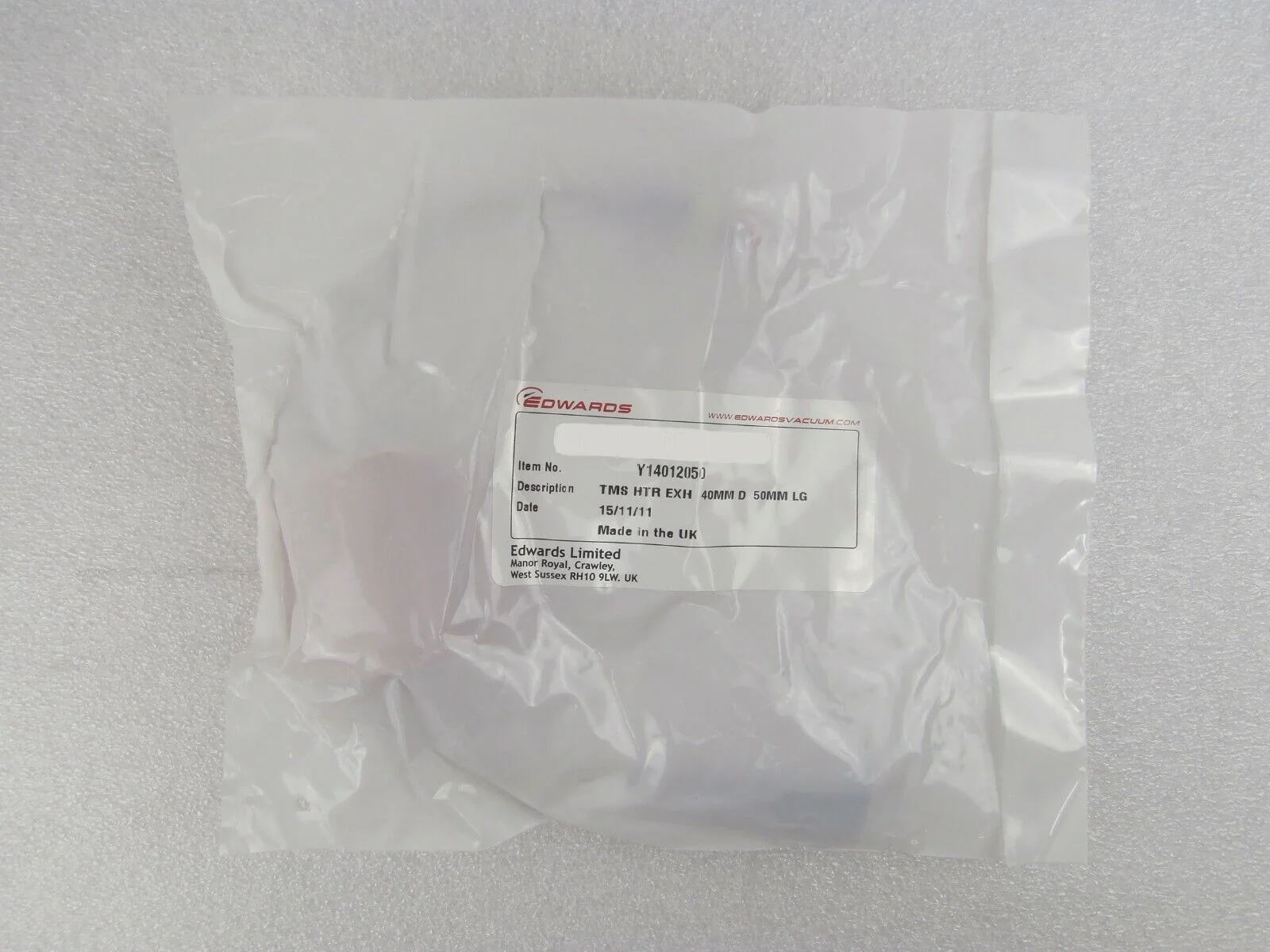 Edwards Y14012050 TMS Heater EXH 40mm D 50mm LG Reseller Lot of 19 New Surplus - Image 3