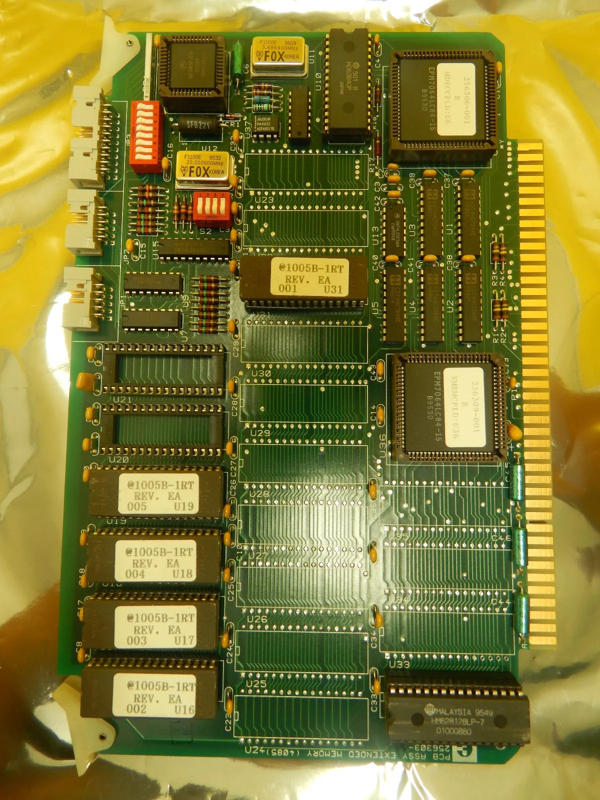 Electroglas 256303-003 Extended Memory PCB Card Working Surplus - Image 4
