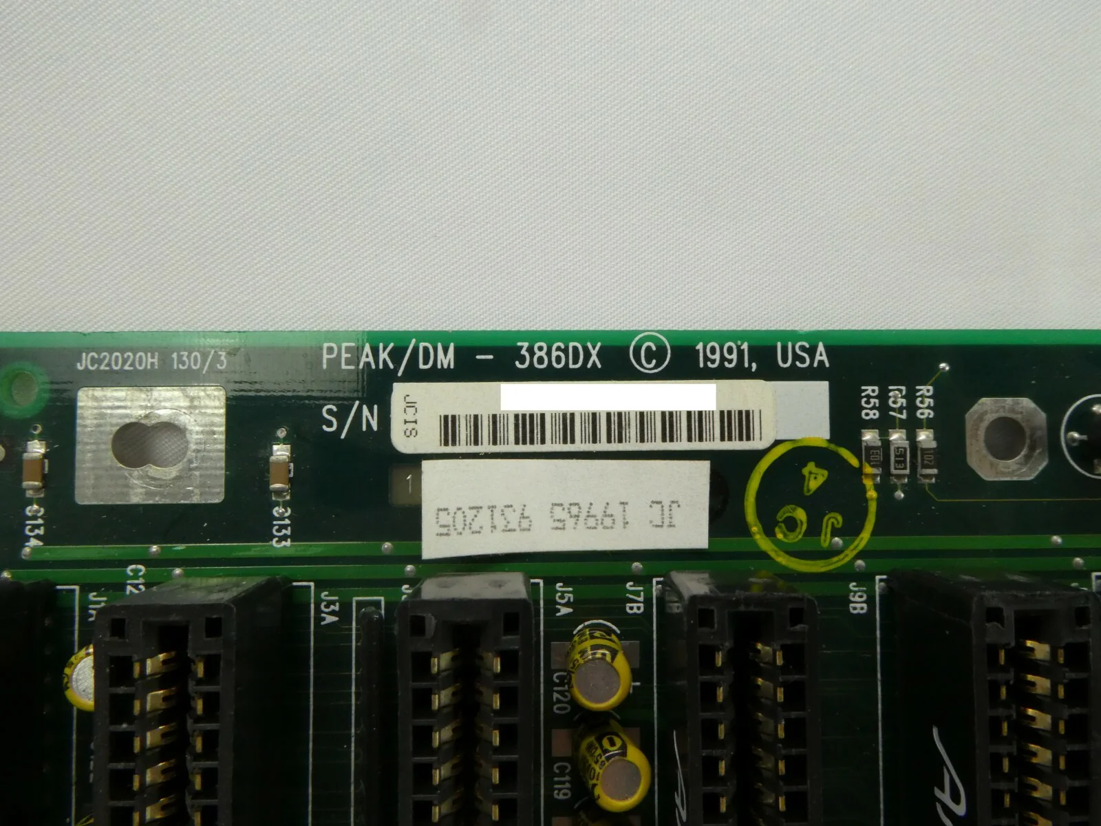 Electroglas Peak/DM - 386DX Motherboard PCB 4085x Horizon PSM Working Surplus - Image 7