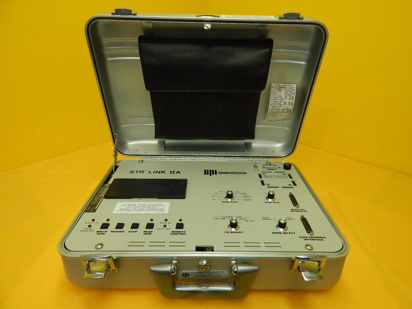 Electronic Processors 207-0020-01 Data Cassette Recorder STR-LNK IIA Used - Image 2