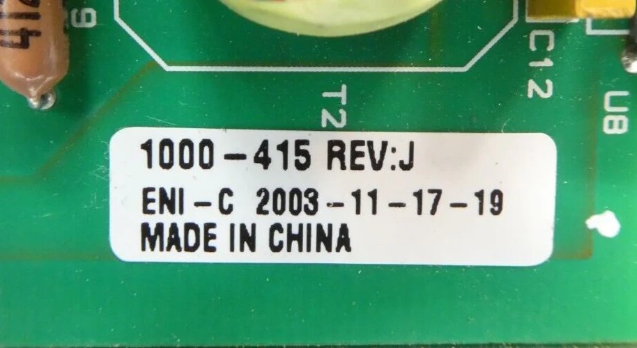 ENI Power Systems 1000-415 Power Distribution PCB DCG-200Z Series Working Spare - Image 12