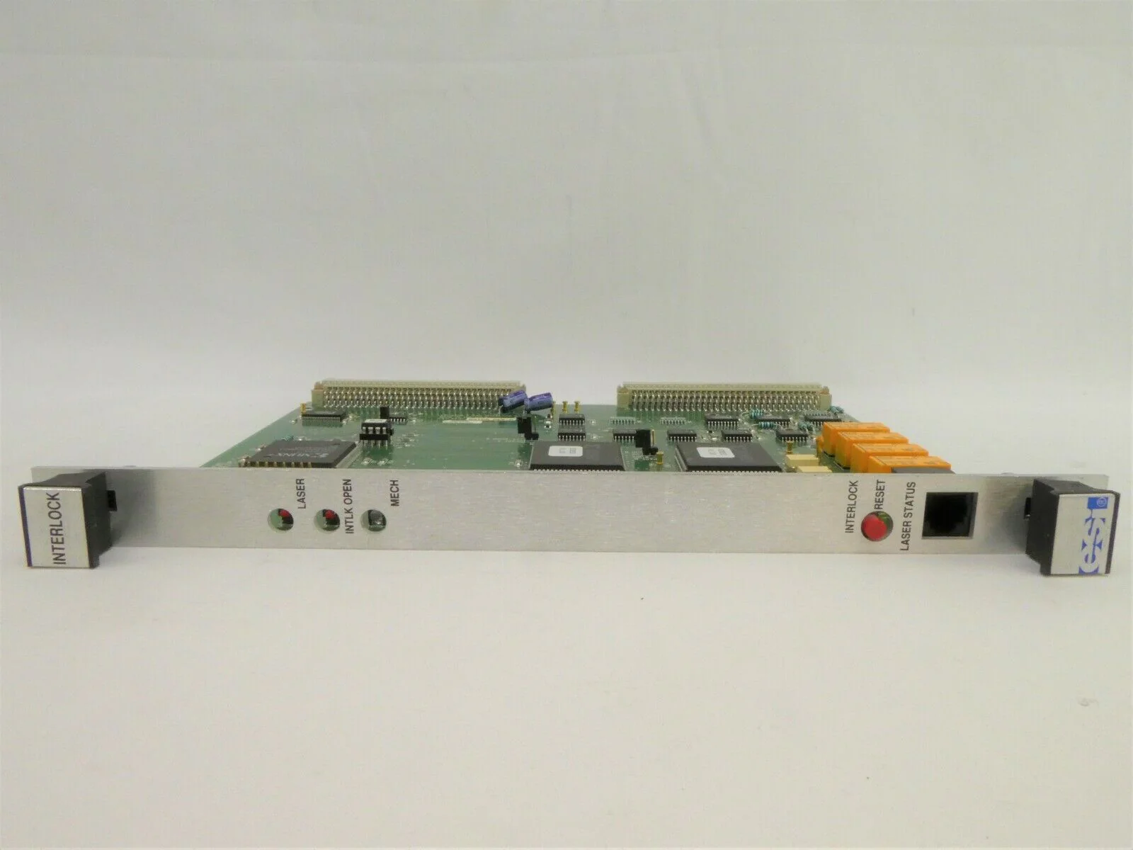 ESI Electro Scientific 83108 Interlock Board PCB Card Z VAC 9300 Rev. C Working - Image 4
