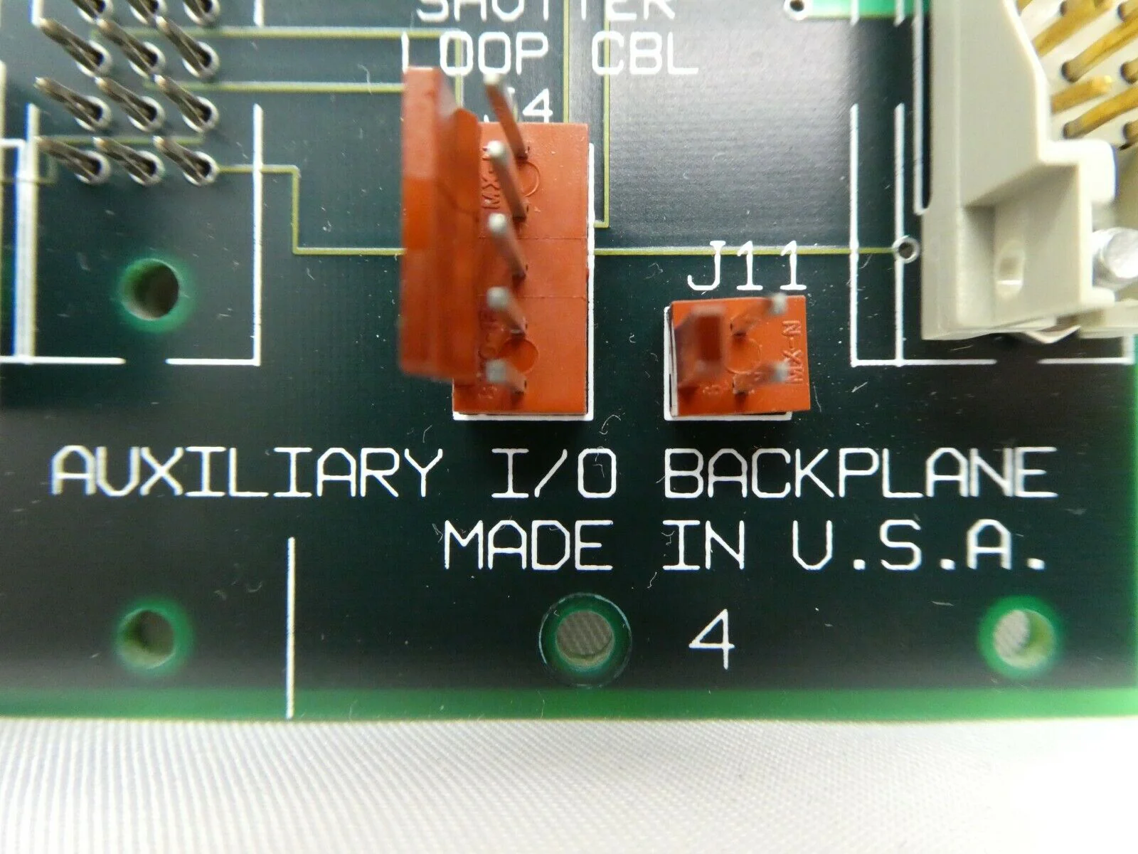 ESI Electro Scientific Industries CKA 77266 Auxiliary I/O Backplane PCB Working - Image 11