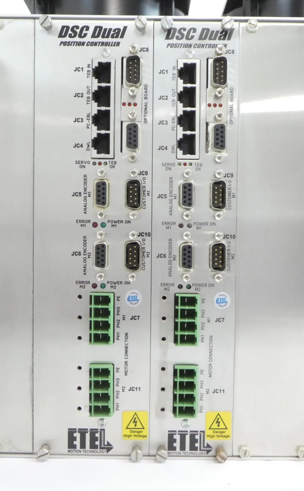 ETEL DSO-RAC200A-011D DSC Dual Position Controller Rack DSCDP132-111E-000A Spare - Image 7