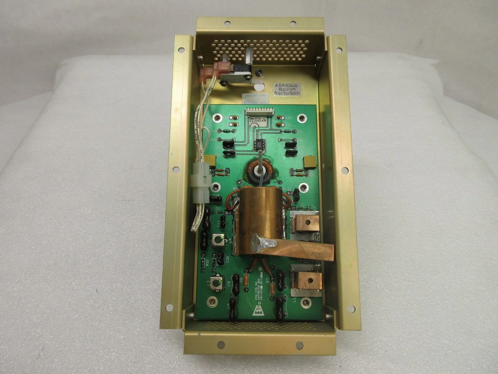 ETO Ehrhorn Technological Operations ABX-X236-12 Wattmeter PCB ABX-X23 Working - Image 2