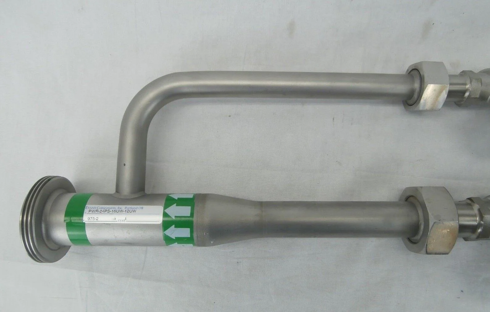 Evans PWR-24PS-16UW-12UW Manifold with Gauges Edwards NRYOWP543 TPU Used Working - Image 4