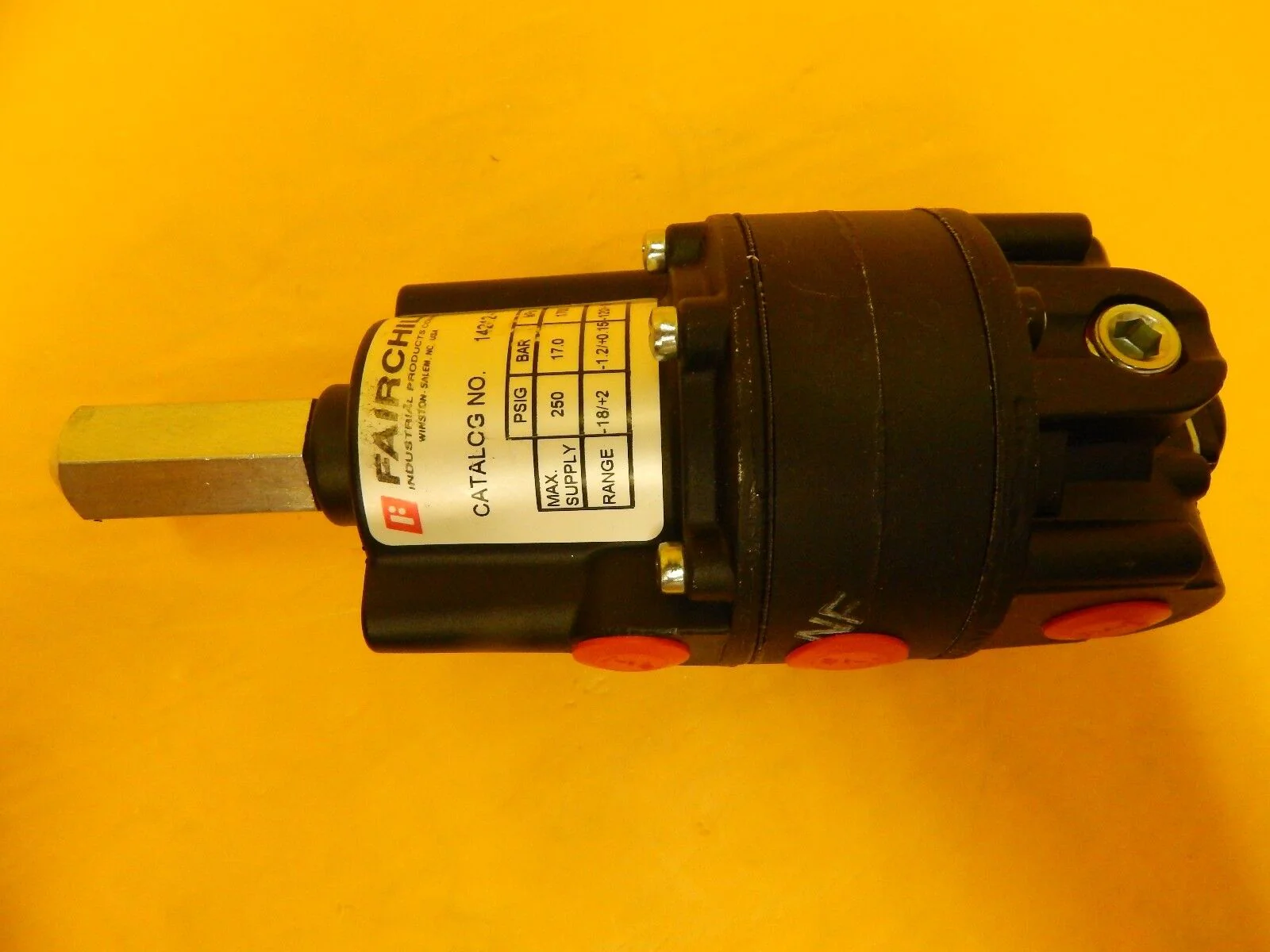 Fairchild 14212-T Pneumatic Positive/Negative Biasing Relay TEL 305140-001 New - Image 2