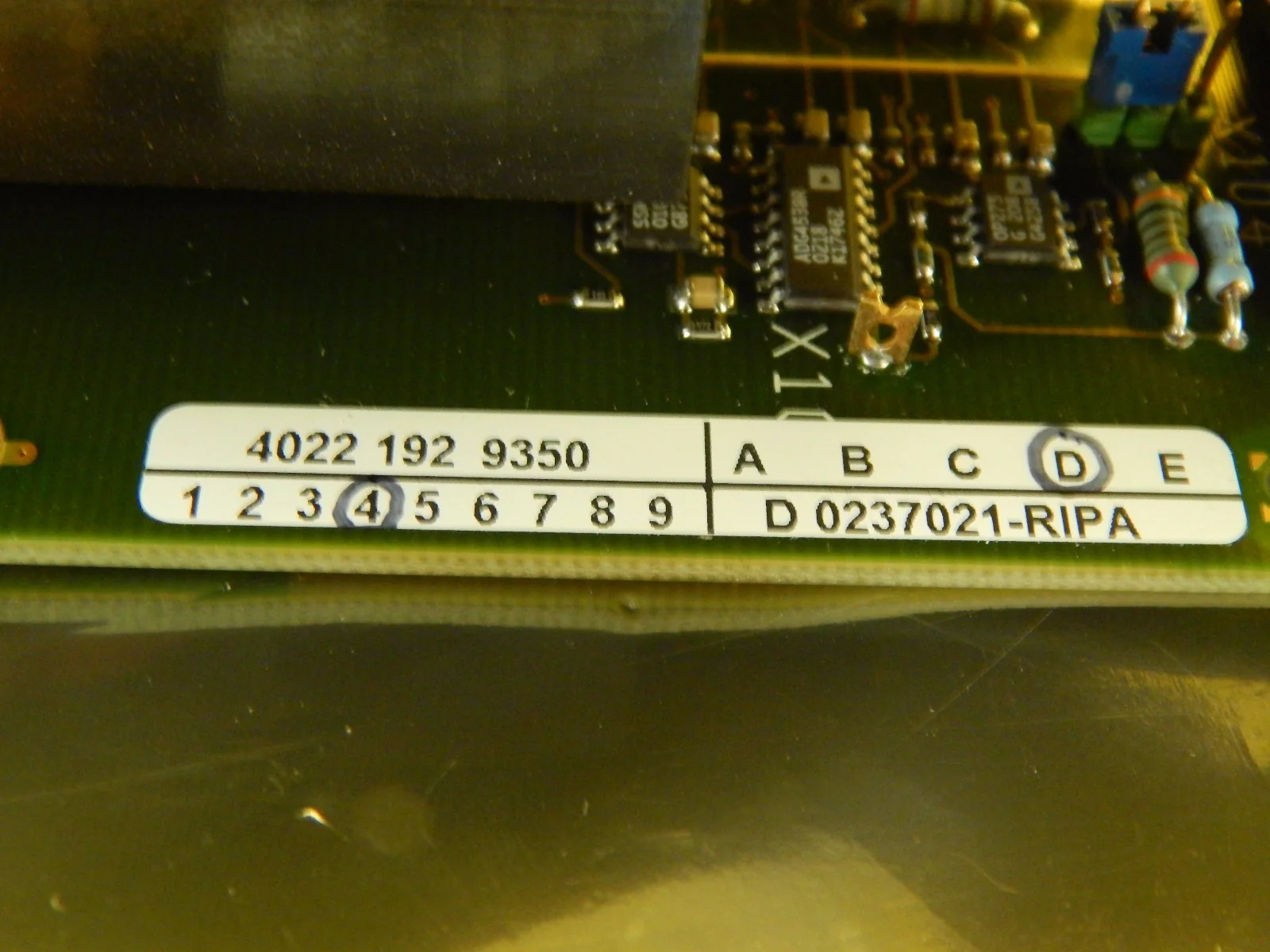 FEI Company 4022 192 9350 Power Supply PCB Card SEM EDCU CLM-3D Used Working - Image 8