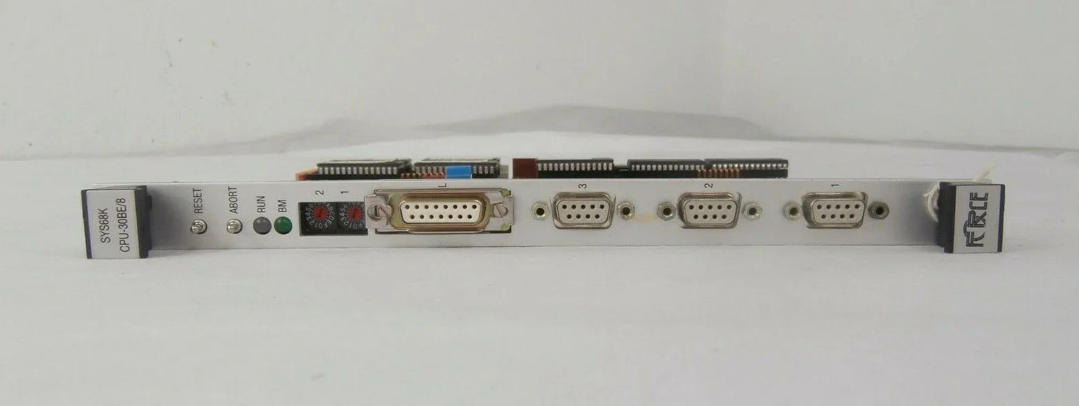 Force Computers 220009 CPU Processor PCB Card SYS68K/CPU-30BE8 Bio-Rad Q5 Spare - Image 4
