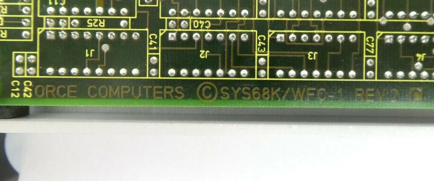 Force Computers 300001 VMEBus PCB Card SYS68K/WFC-1 Varian 109000001 Working - Image 11