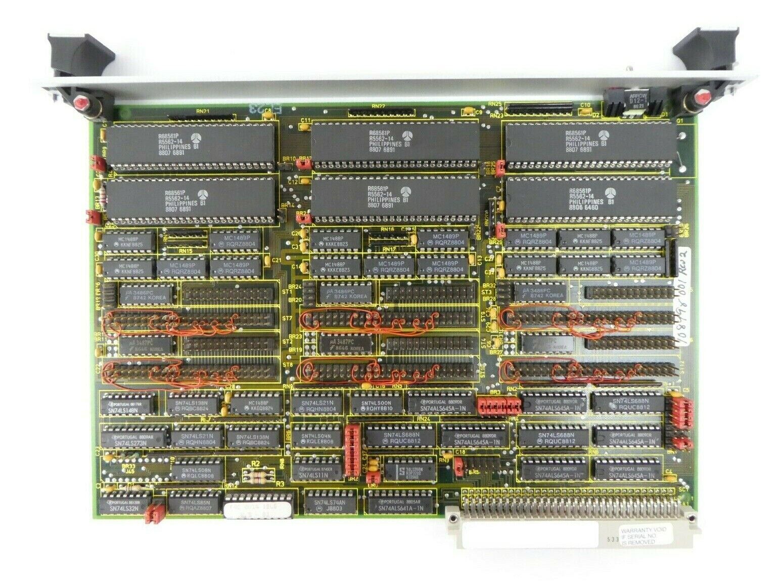 Force Computers 310000 VMEBus PCB Card SYS68K/SIO-1 Varian 108998001 Working - Image 2