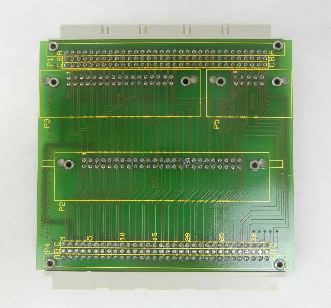 Force Computers 700043 I/O Interface PCB SYS68K/IOBP-1 Bio-Rad Q5 Working Spare - Image 3