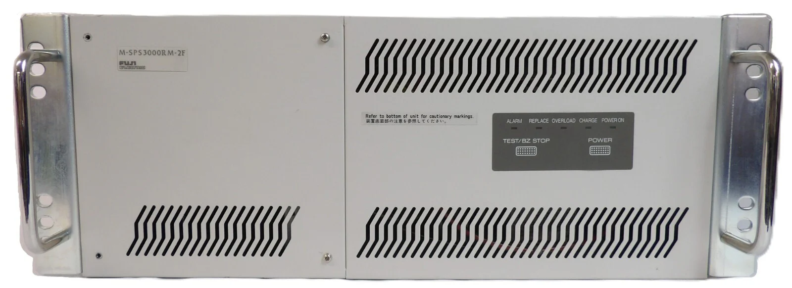 Fuji Electric M-SPS3000RM-2F Uninterruptable Power Supply UPS Working Surplus
