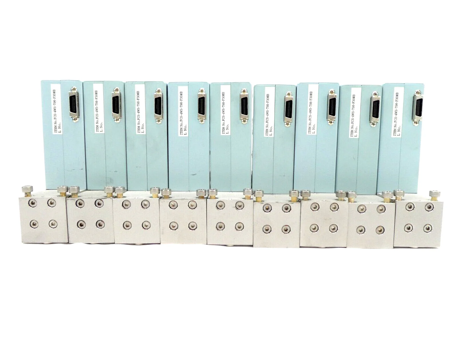Fujikin FCS-4WS-798-F30#B Mass Flow Controller MFC Reseller Lot of 9 Working - Image 2