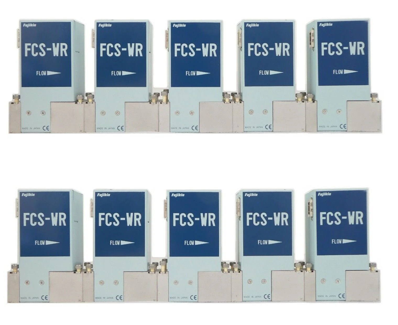 Fujikin FCS-WR Various Flow Control System MFC Reseller Lot of 10 TEL Working - Image 2
