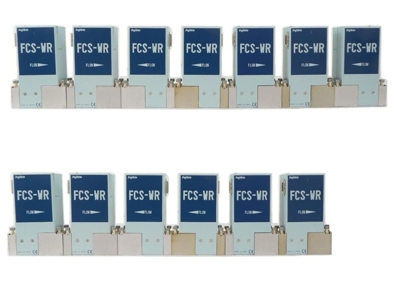 Fujikin FCS-WR Various Flow Control System MFC Reseller Lot of 13 TEL Surplus - Image 2