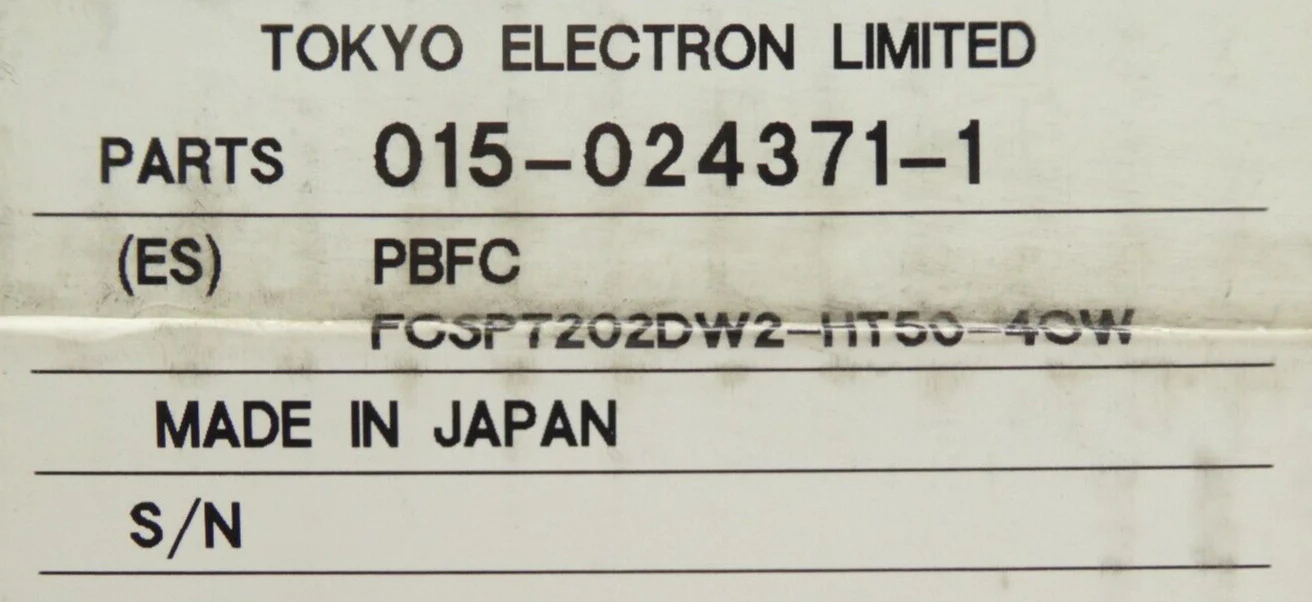 Fujikin FCSP7202DW2-HT50-4CW2-F375B-D1#D MFC TEL 015-024371-1 Lot of 6 New Spare - Image 9
