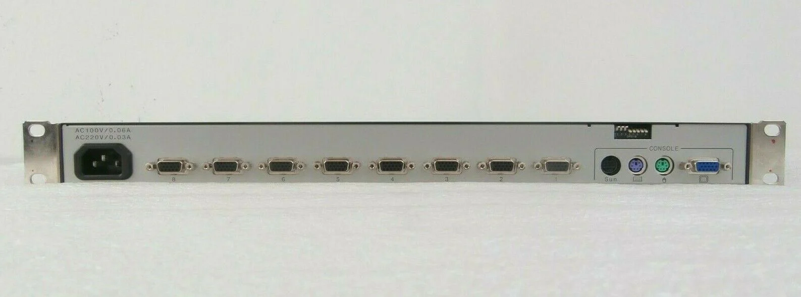 Fujitsu NC14004-B082 8-Port Intelligent KVM Switch FS-1008MT Advantest T2000 - Image 3